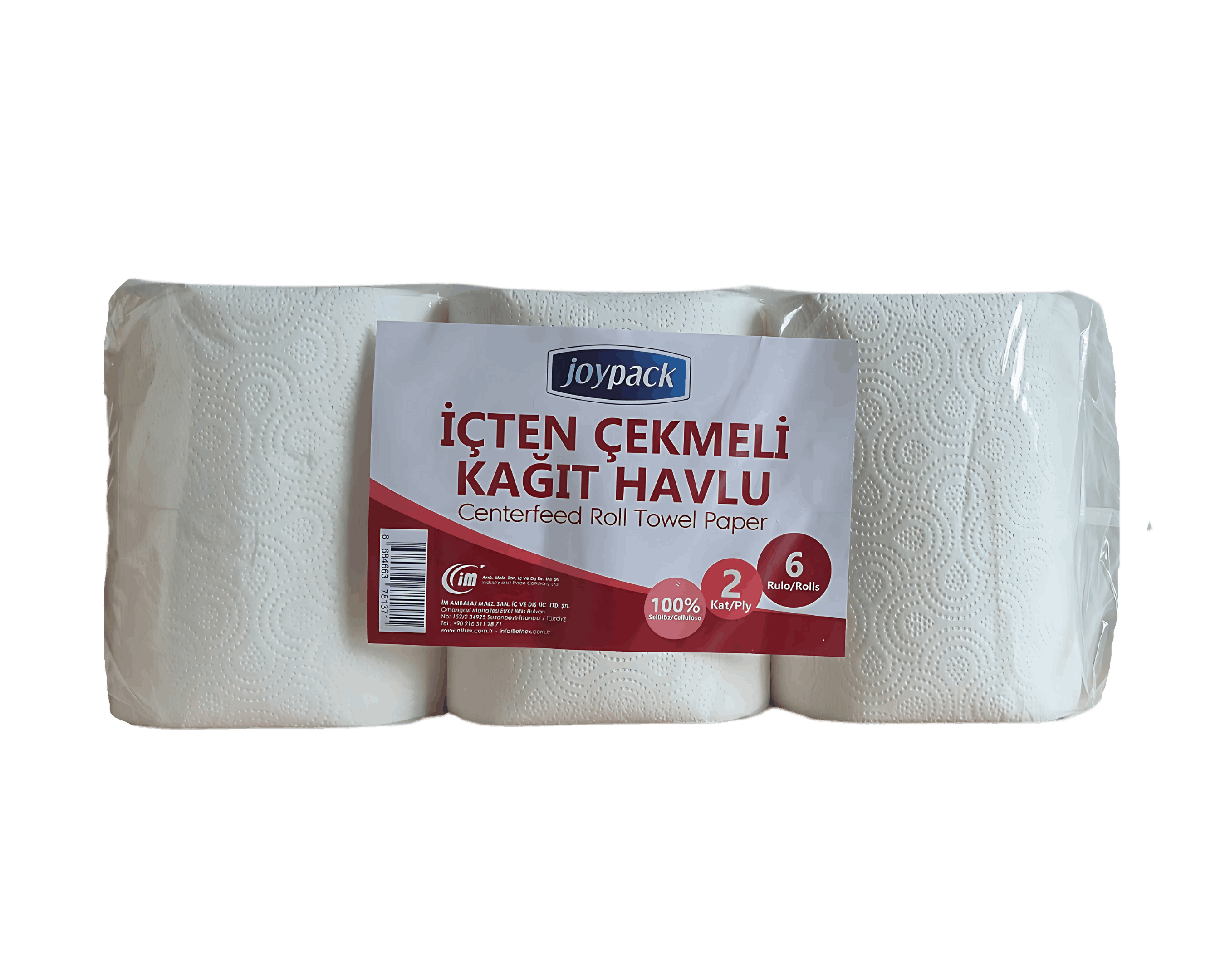 İçten Çekmeli Rulo Havlu 6 Lı 3 Kg