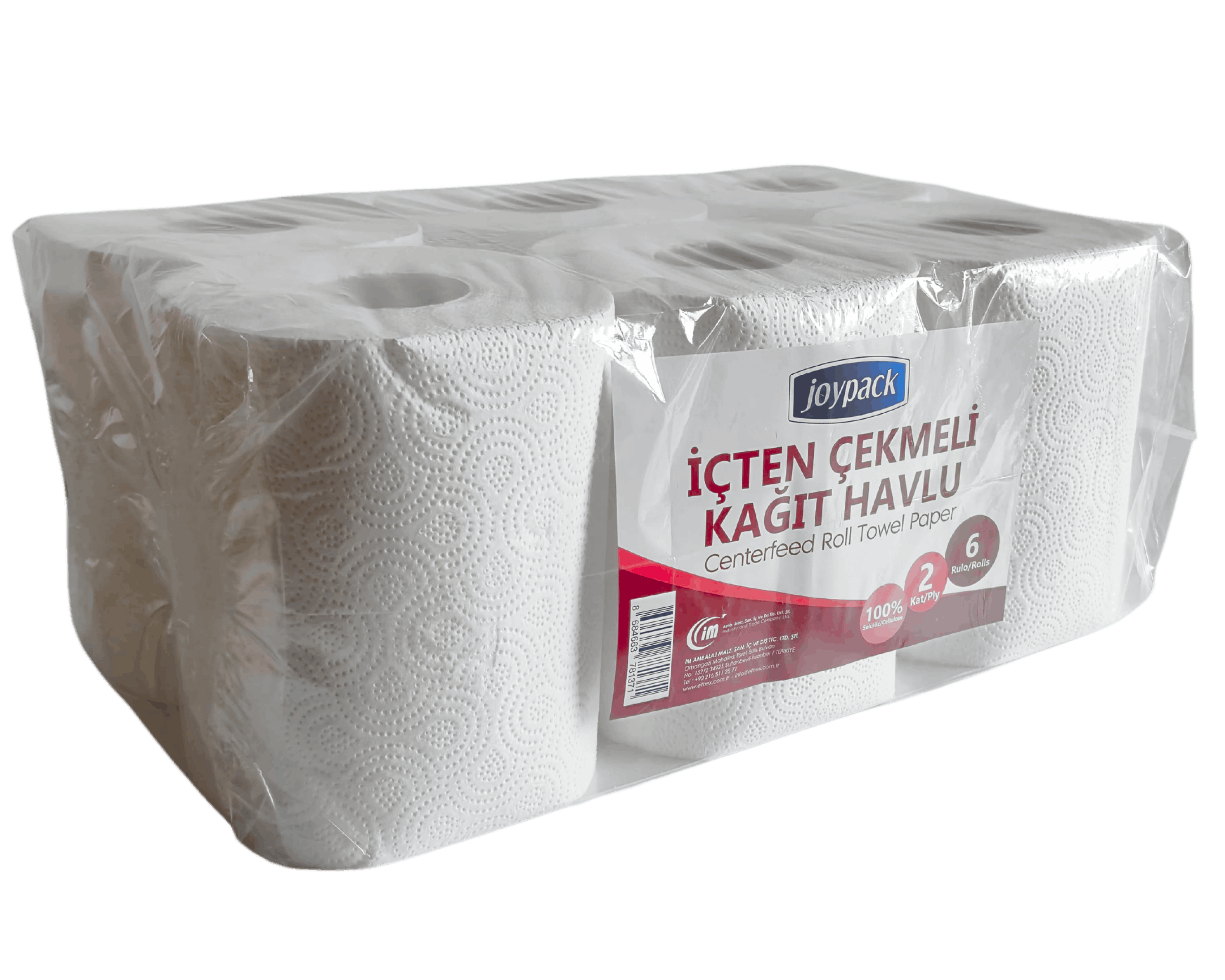 İçten Çekmeli Rulo Havlu 6 Lı 3 Kg - 2